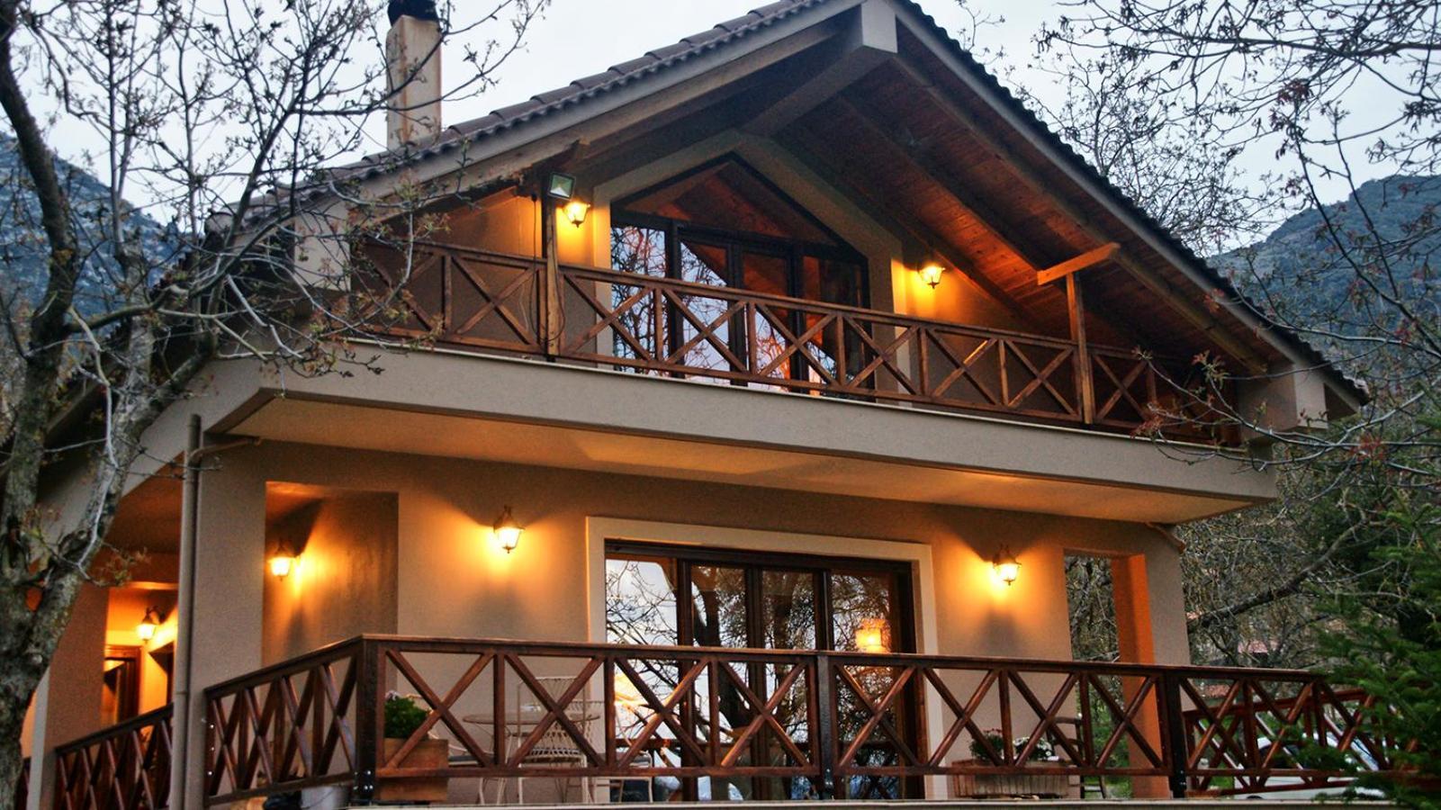 Chalet Coquelicot Kalávrita Kültér fotó